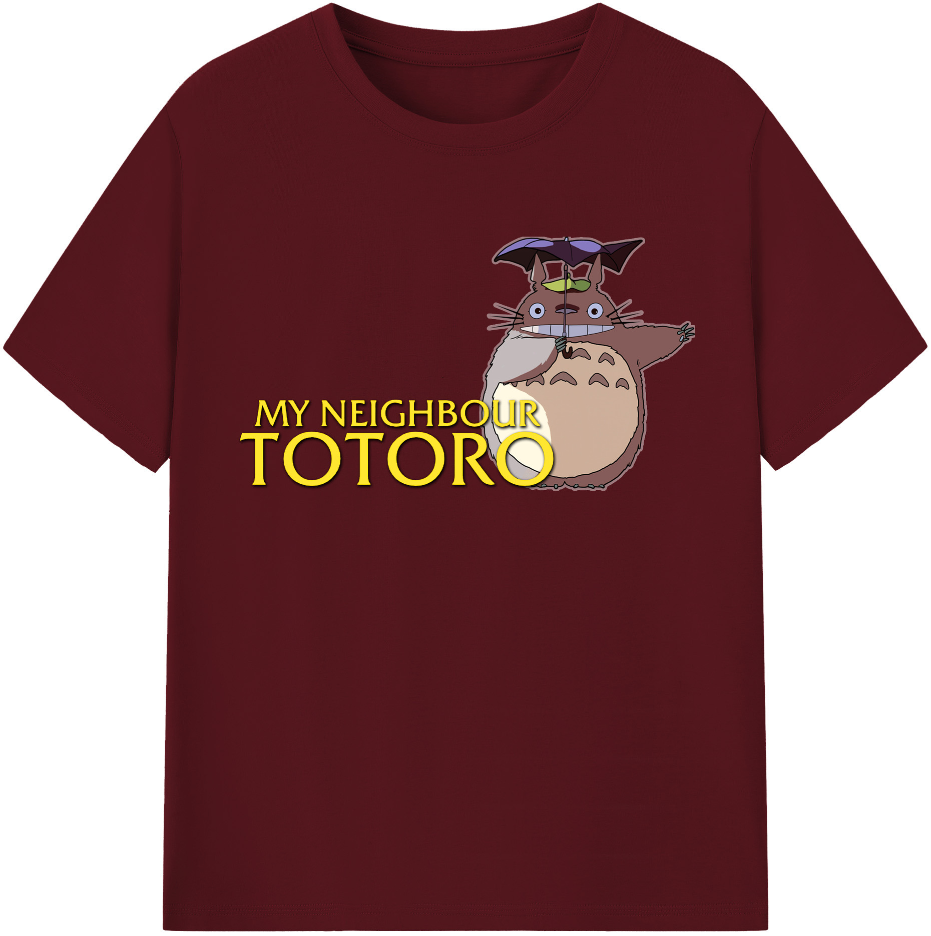 （画像用） となりのトトロ 草壁メイ 草壁サツキ My Neighbor Totoro Satsuki Kusakabe Mei Kusakabe 綿100％半袖Tシャツ（フロントプリント）